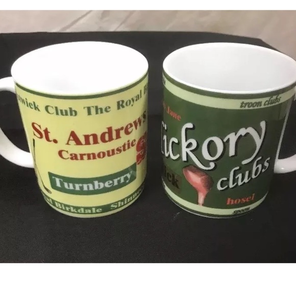 Other - Set of Two Golf Mugs